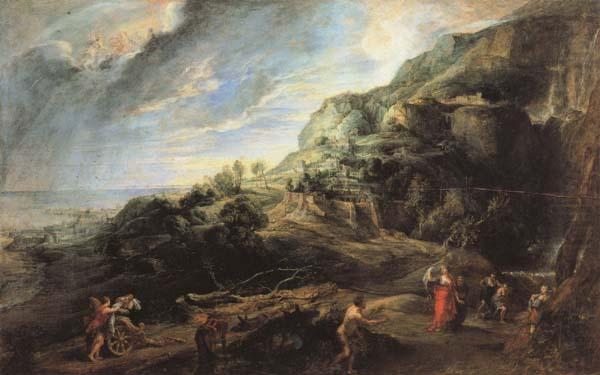 Peter Paul Rubens Ulysses on the Island of the Phaeacians china oil painting image